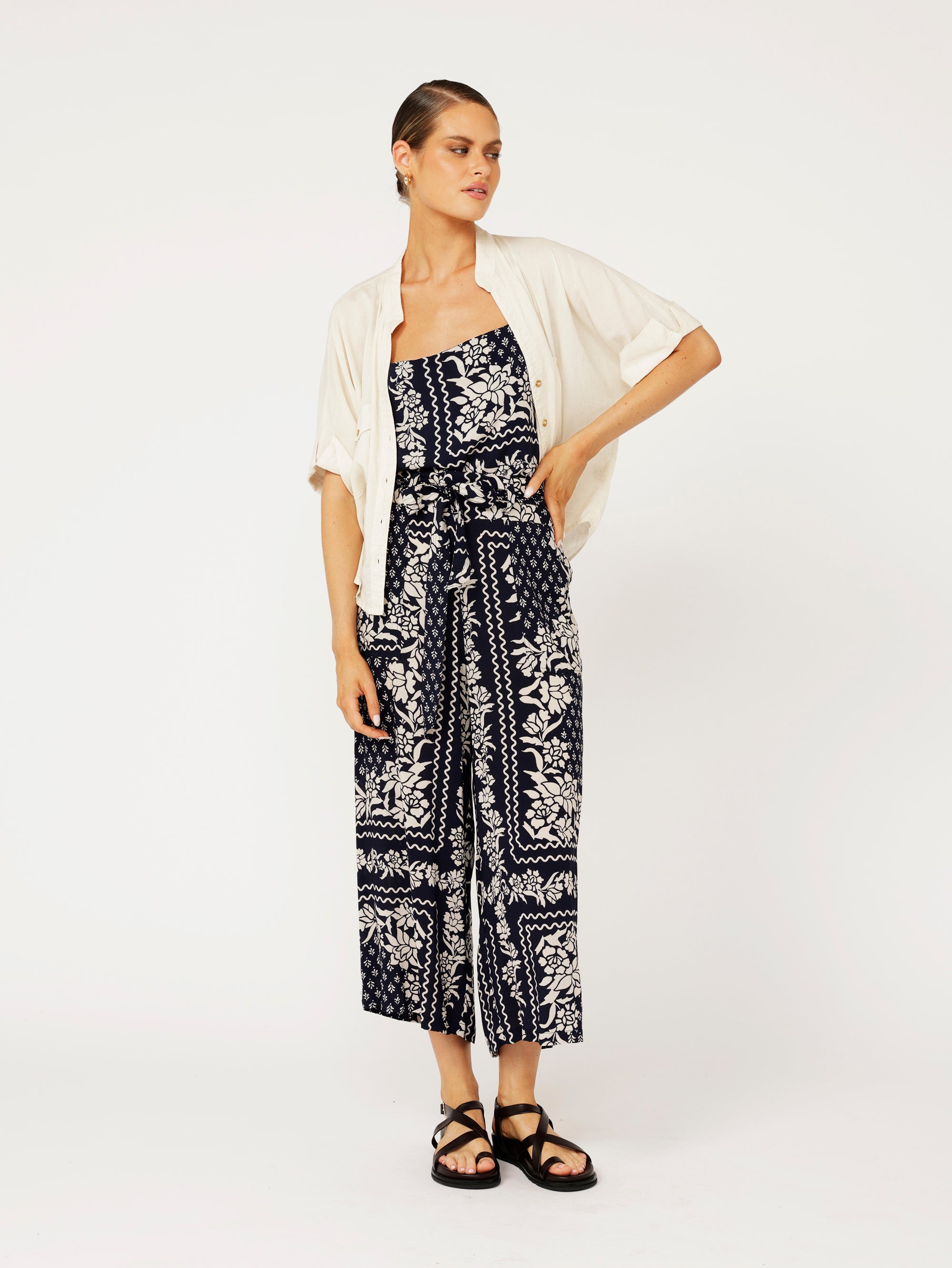 Mini Willow Shirt | Natural - Saffron Road