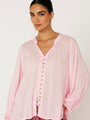 Amber Blouse | Ice Pink - Saffron Road