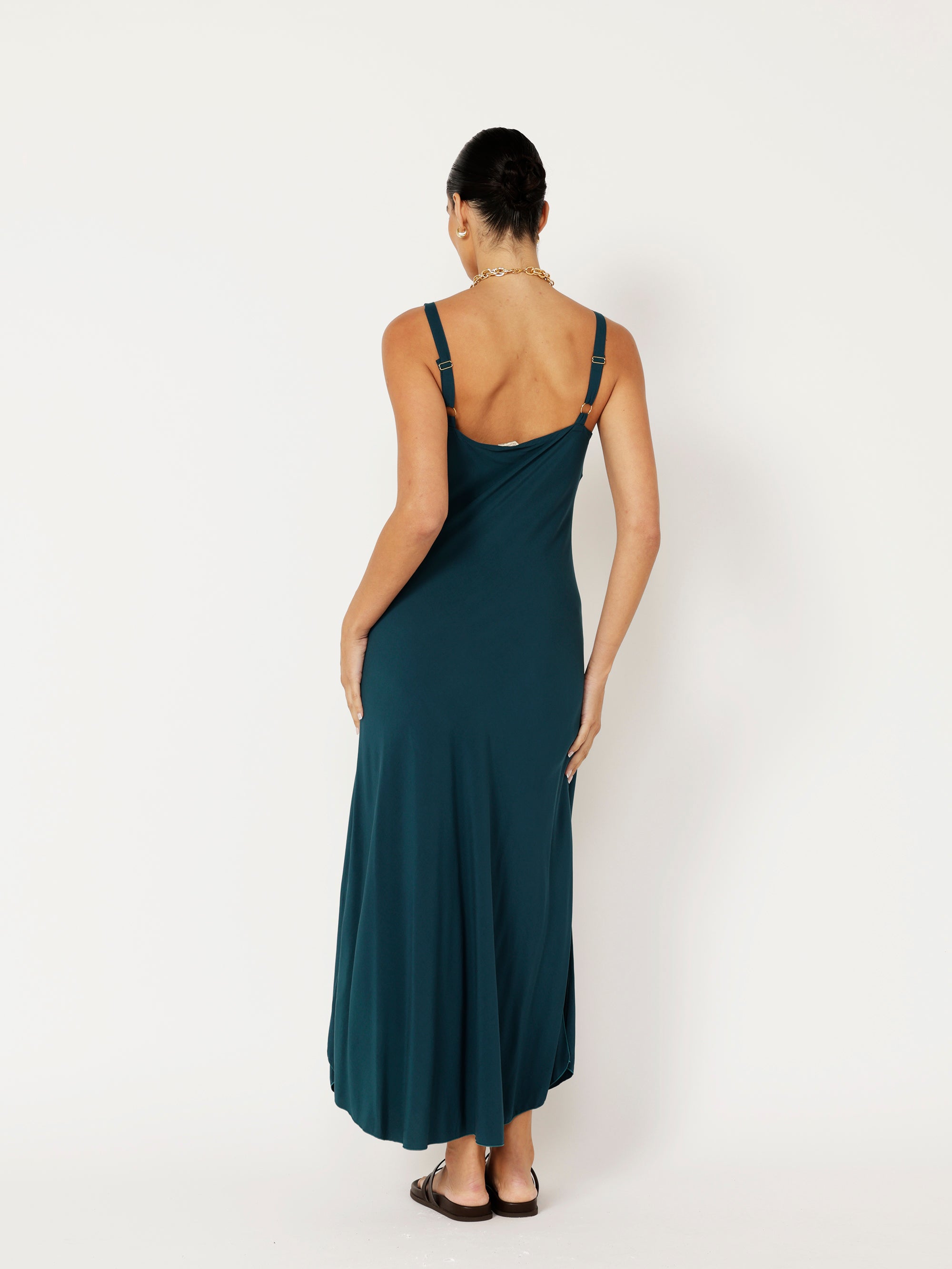 Slip Dress Maxi &amp; Super Maxi | Bias Cut | Teal - Saffron Road