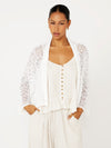 Shrug Knit | White