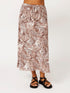 Violet Skirt | Lost City Brown - Saffron Road
