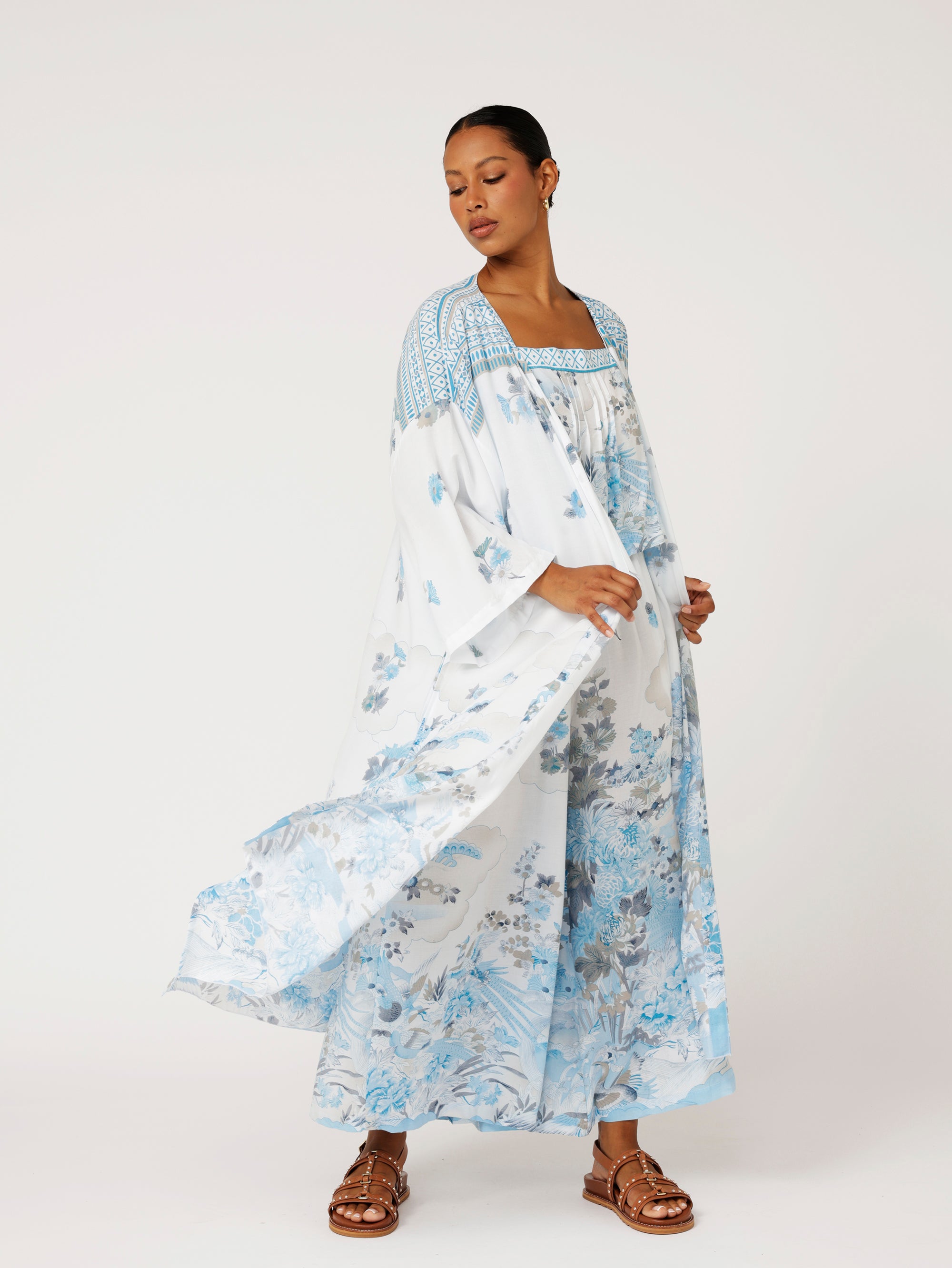 Kimono | Tokyo Sky - Saffron Road