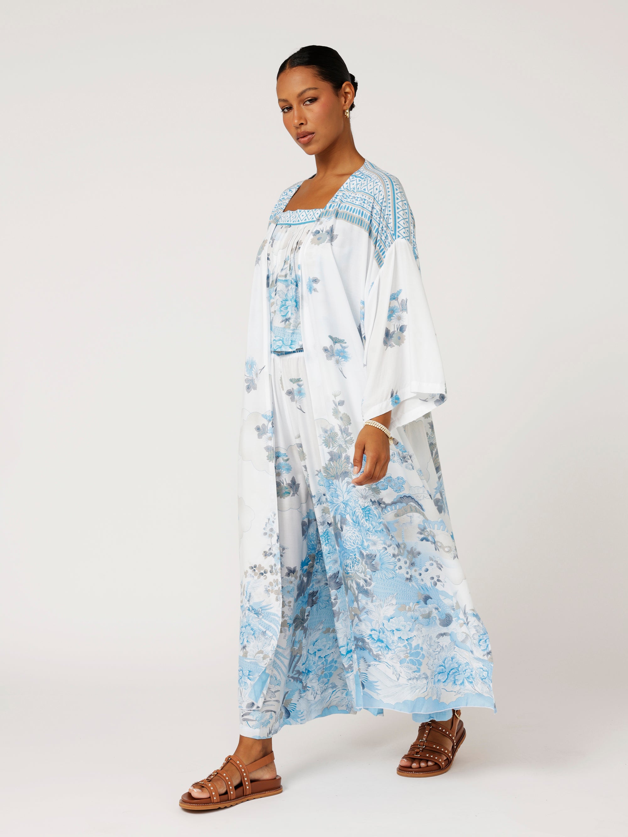 Kimono | Tokyo Sky - Saffron Road