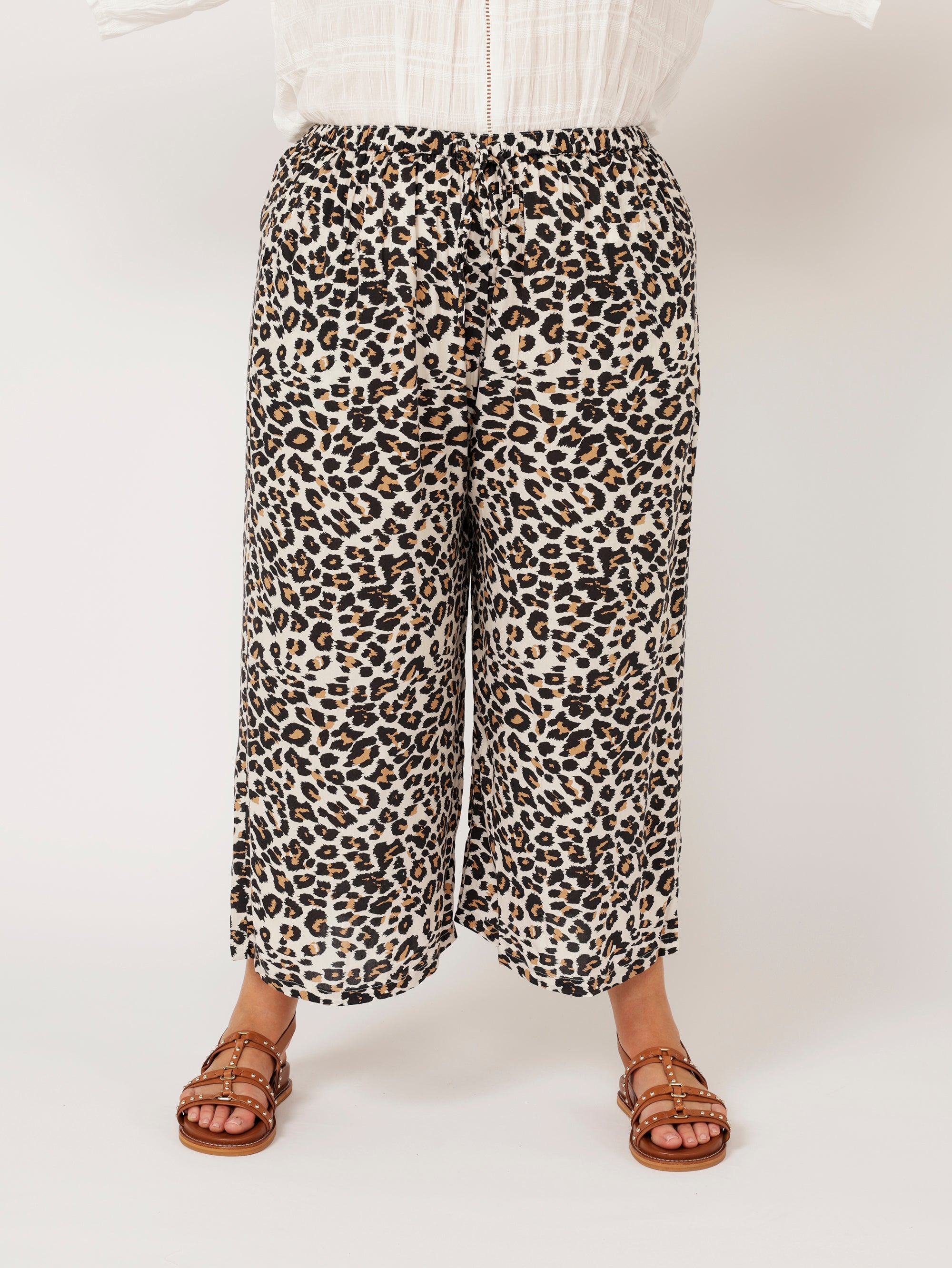 Island Pant | Leopard - Saffron Road