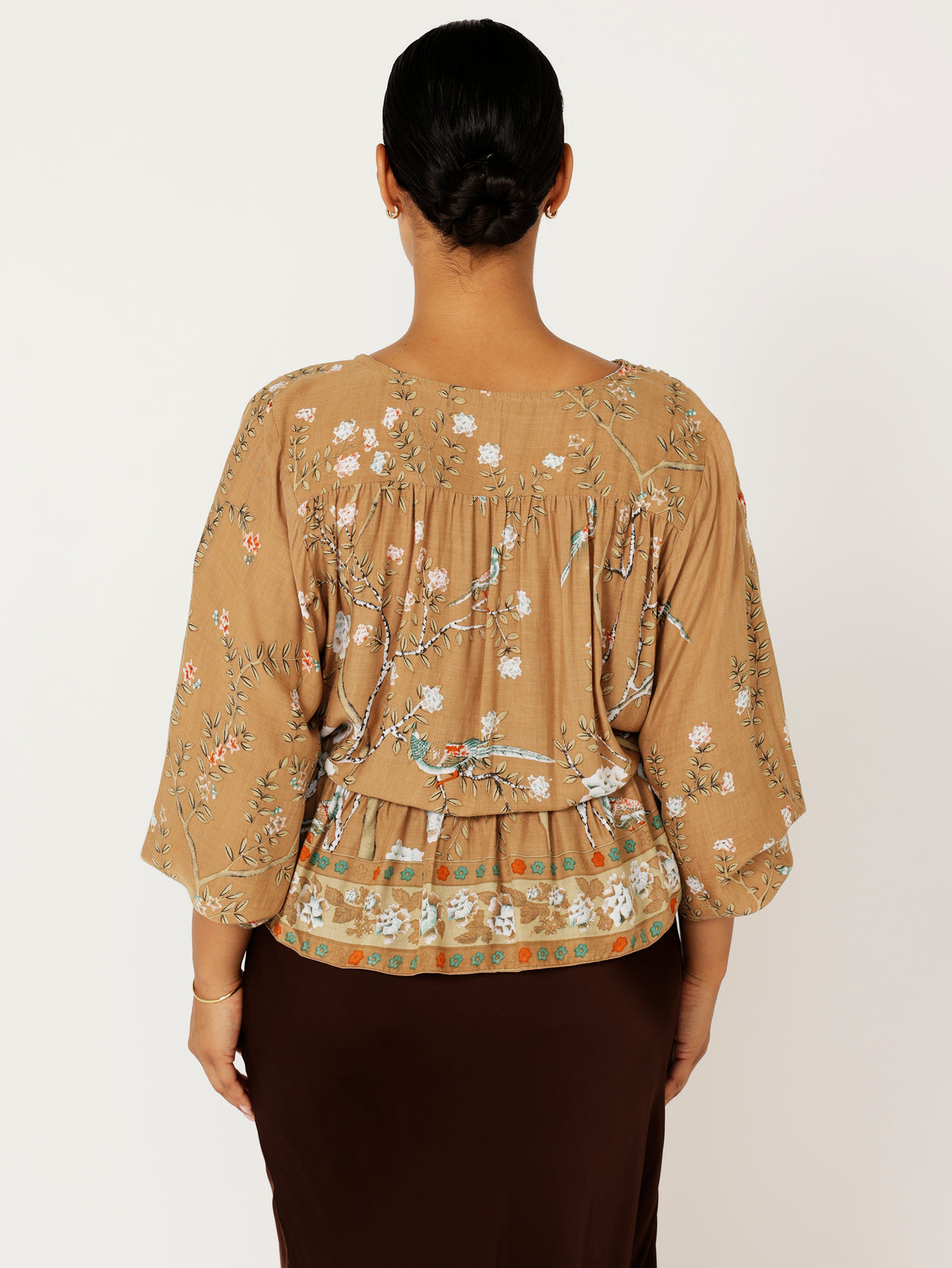 Margot Blouse| Golden Lovebird - Saffron Road