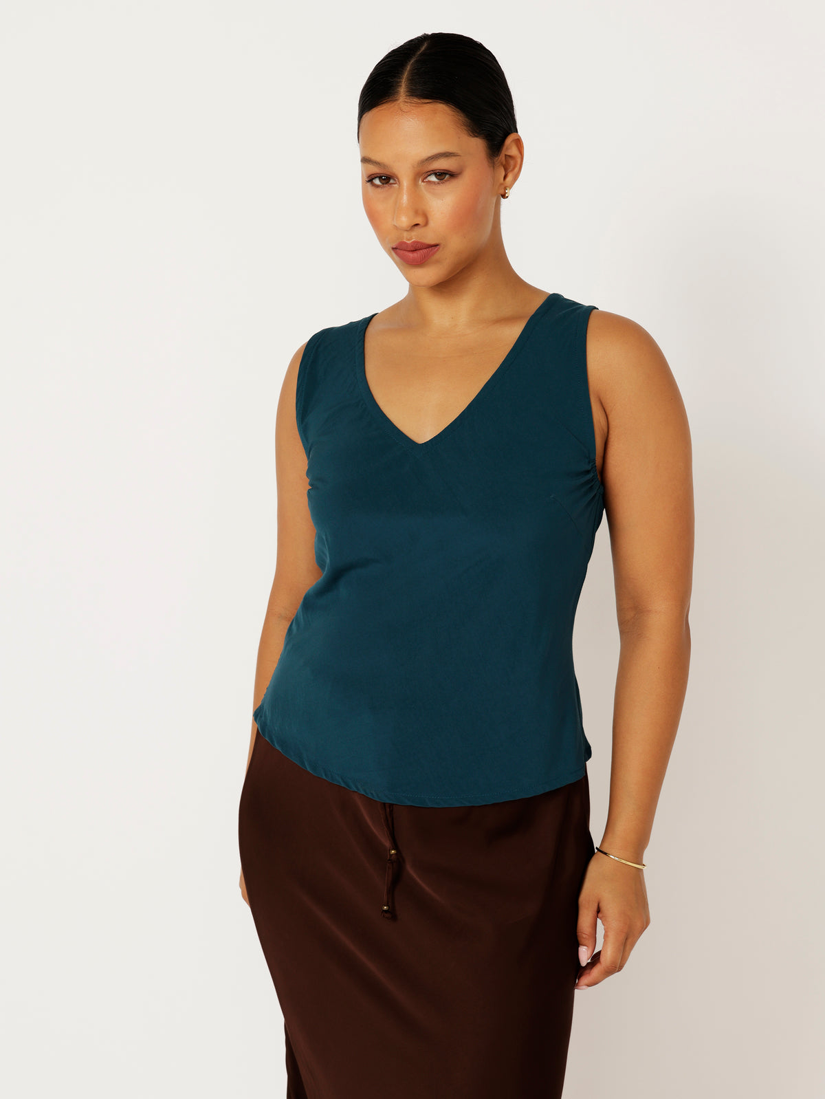 Viv Tank | Teal - Saffron Road