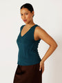 Viv Tank | Teal - Saffron Road
