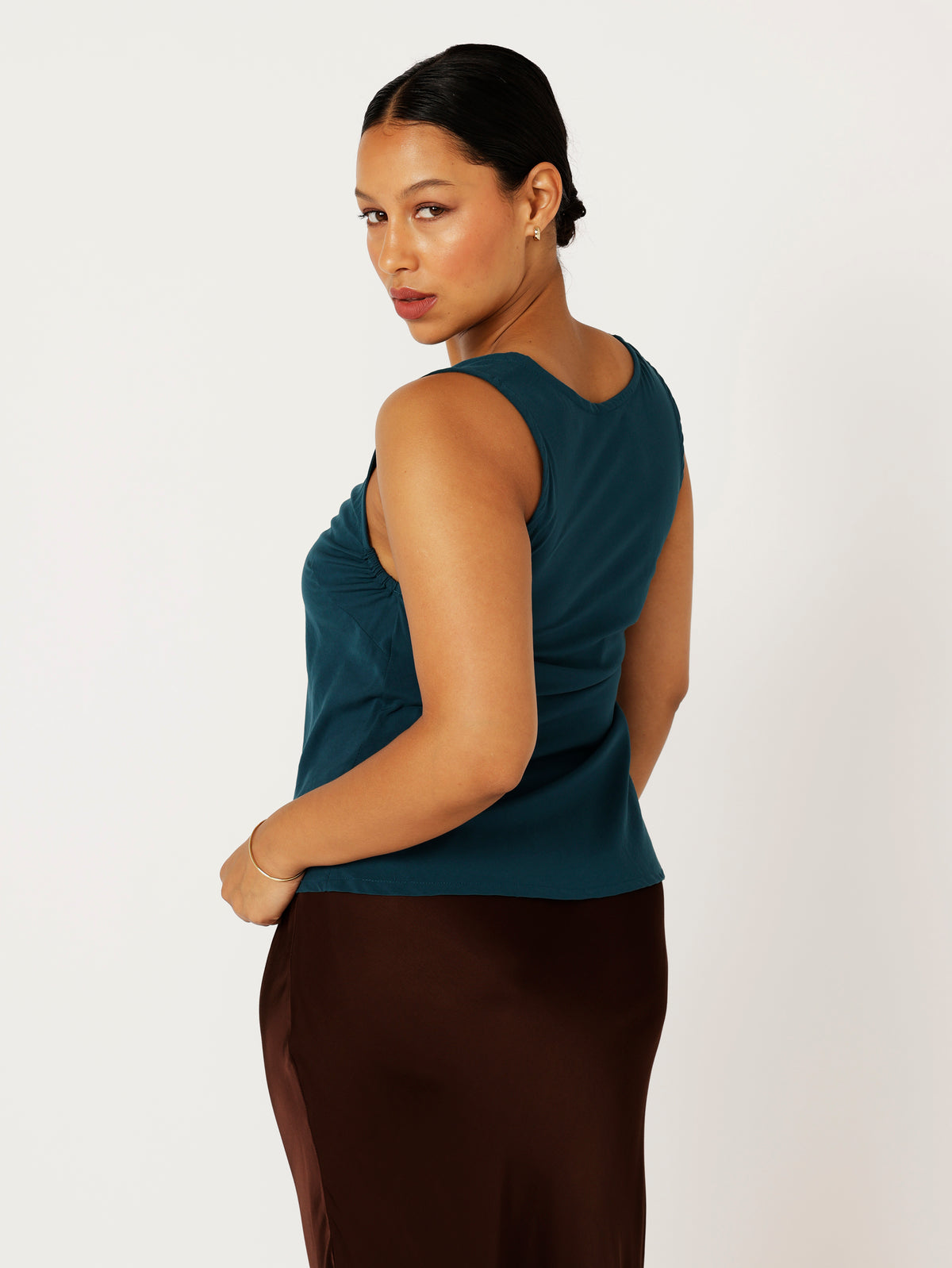 Viv Tank | Teal - Saffron Road