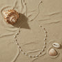 Pearl necklace on twine - Saffron Road