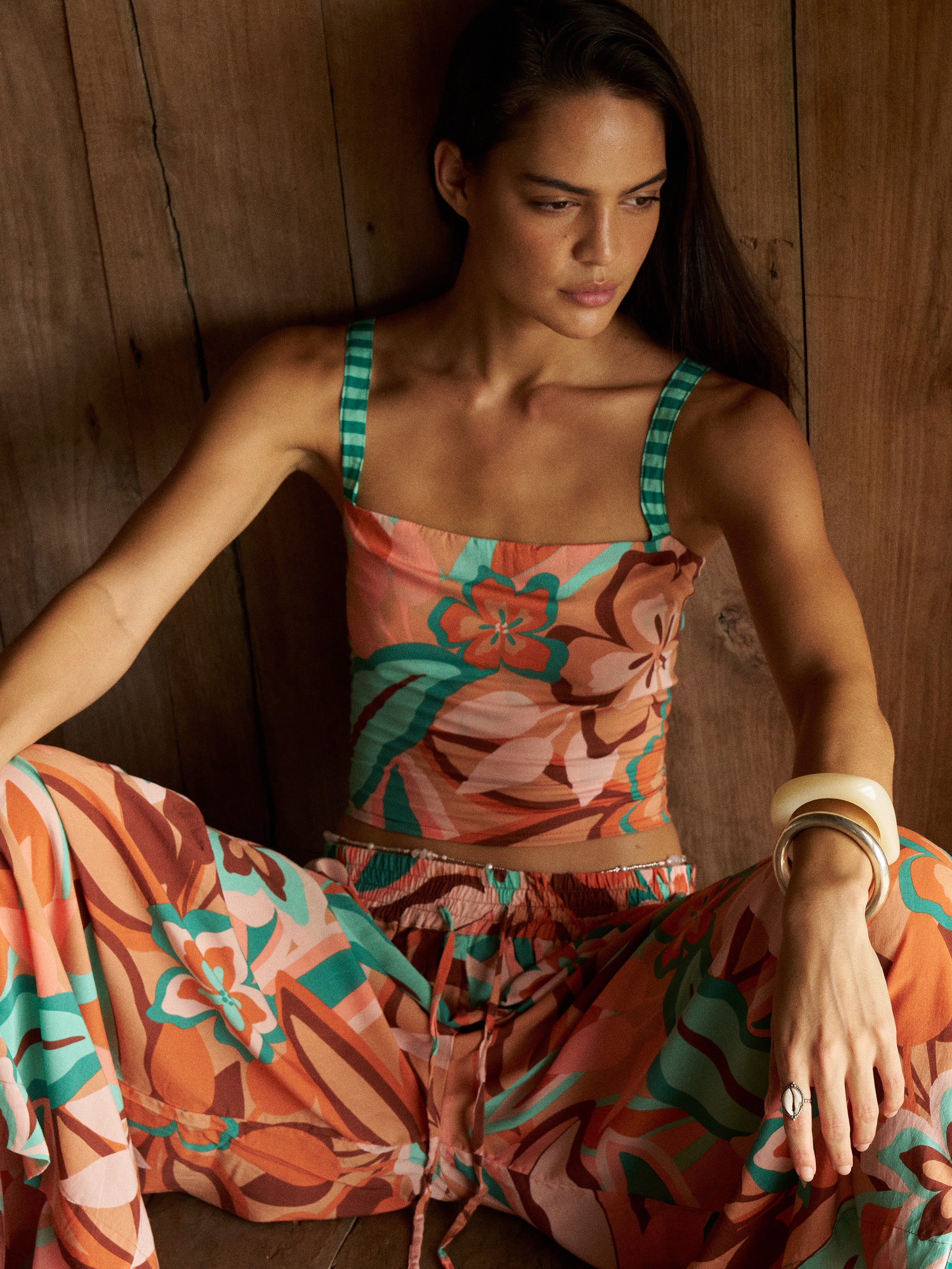 Bralette | Island Coral - Saffron Road