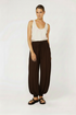 Balloon Pant | Chocolate - Saffron Road