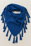 Scarf | Mohair Knit | Cobalt Blue