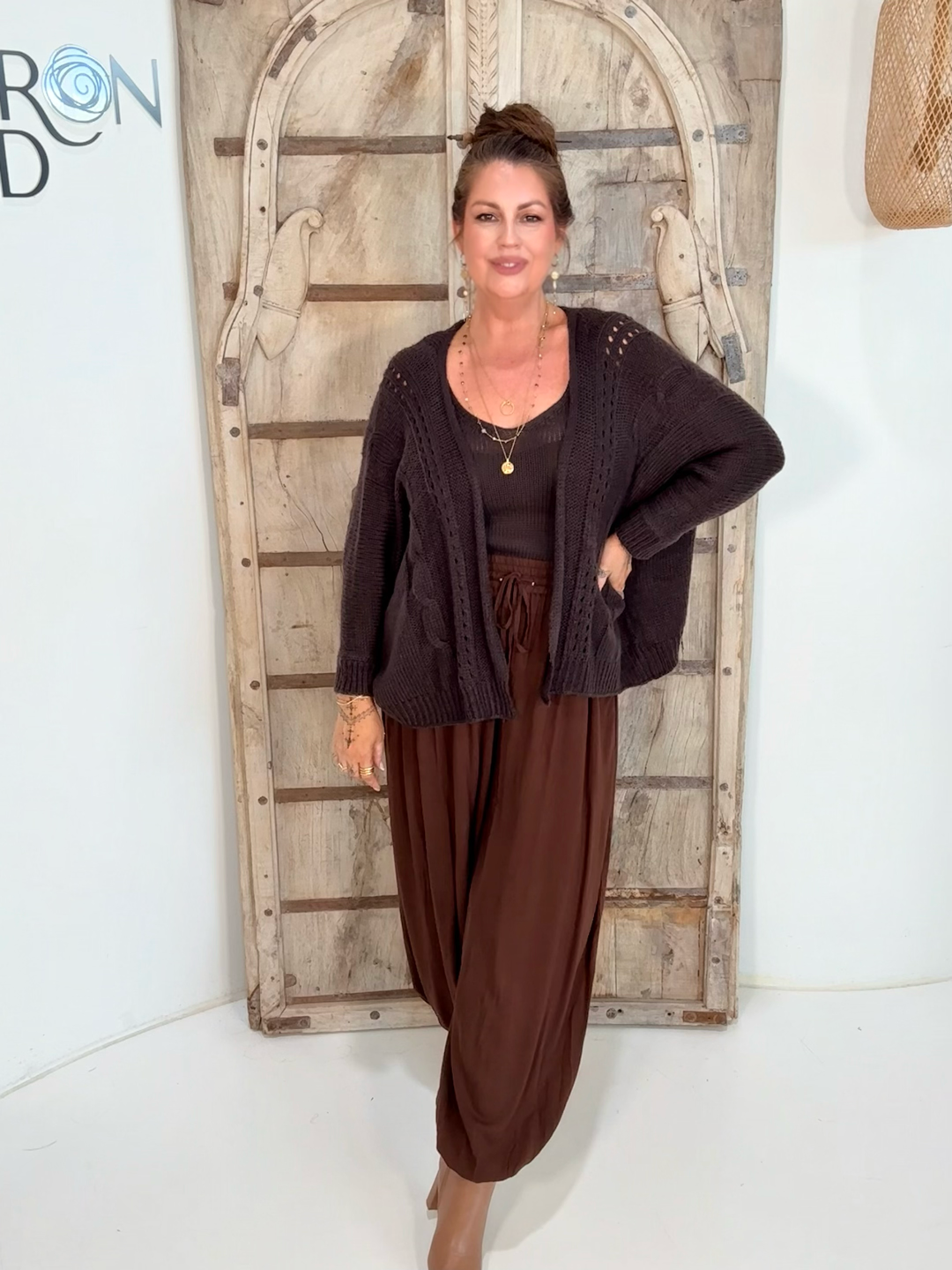Balloon Pant | Chocolate - Saffron Road