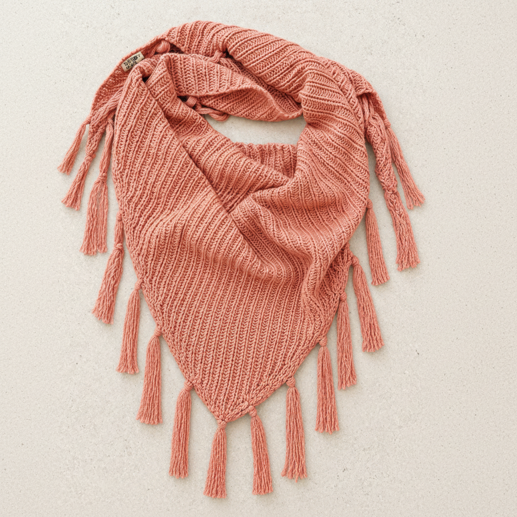 Scarf | Mohair Knit | Pink Clay - Saffron Road