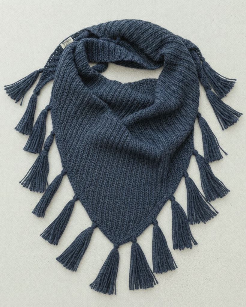 Scarf | Mohair Knit | Carbon - Saffron Road