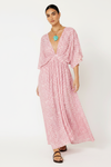 Meredith Dress | Blossom Block Print