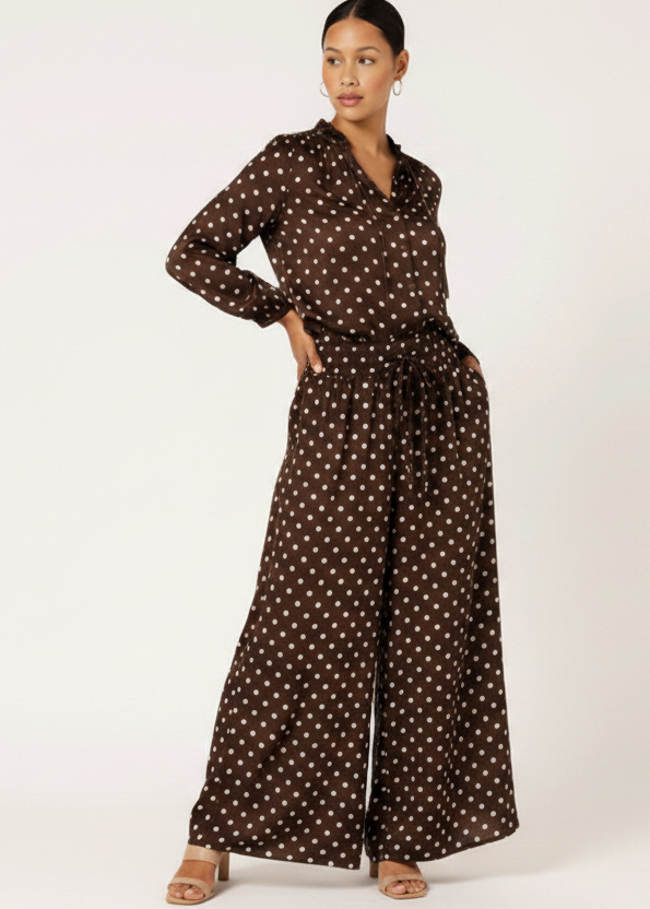 Freddie Blouse| Polka Dot - Saffron Road