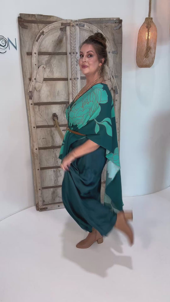 Slip Dress | Bias Cut | Jade Botanica - Saffron Road