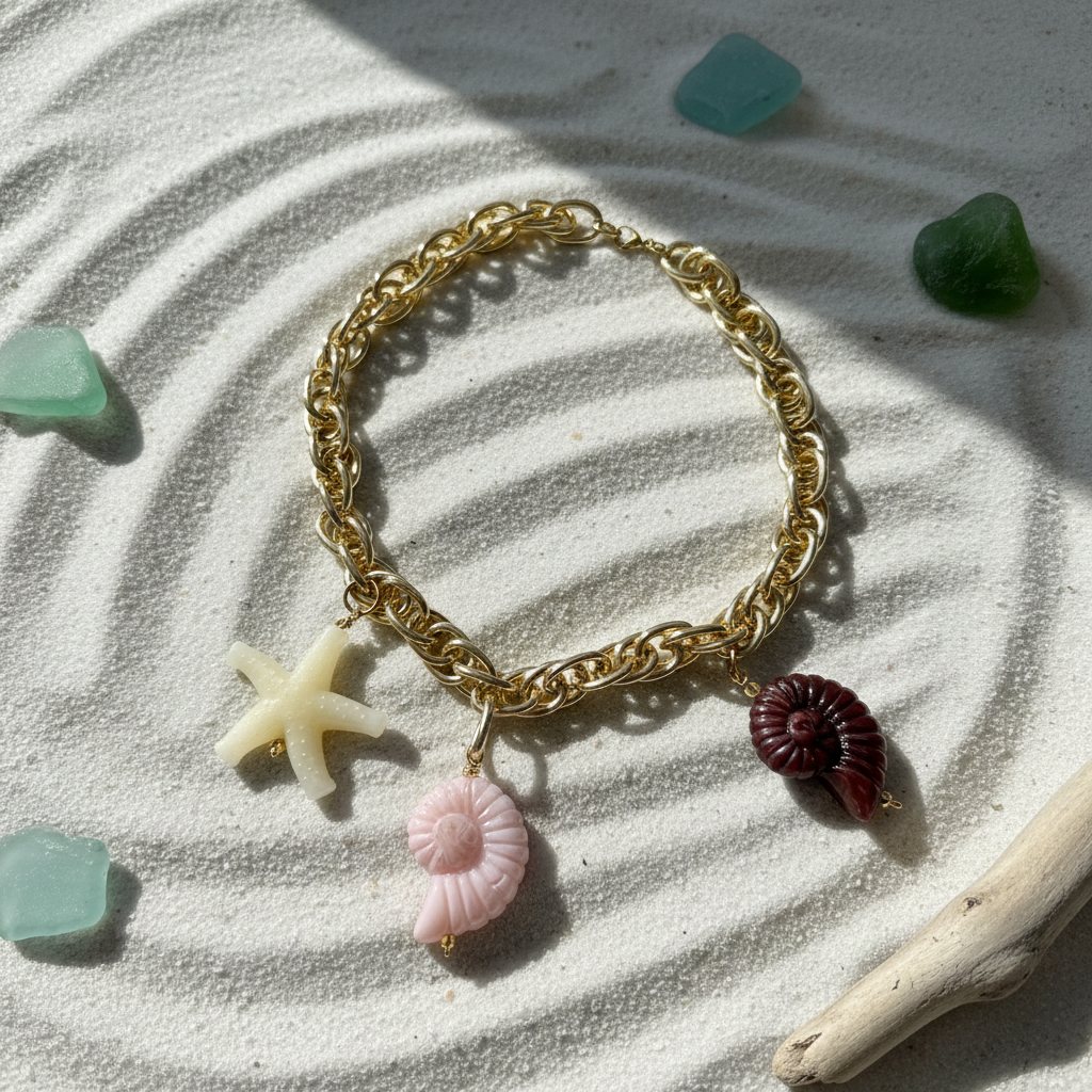 Seaside Necklace | 47 | Assorted Colours - Saffron Road
