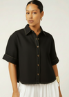 Mini Willow Shirt | Black Denim