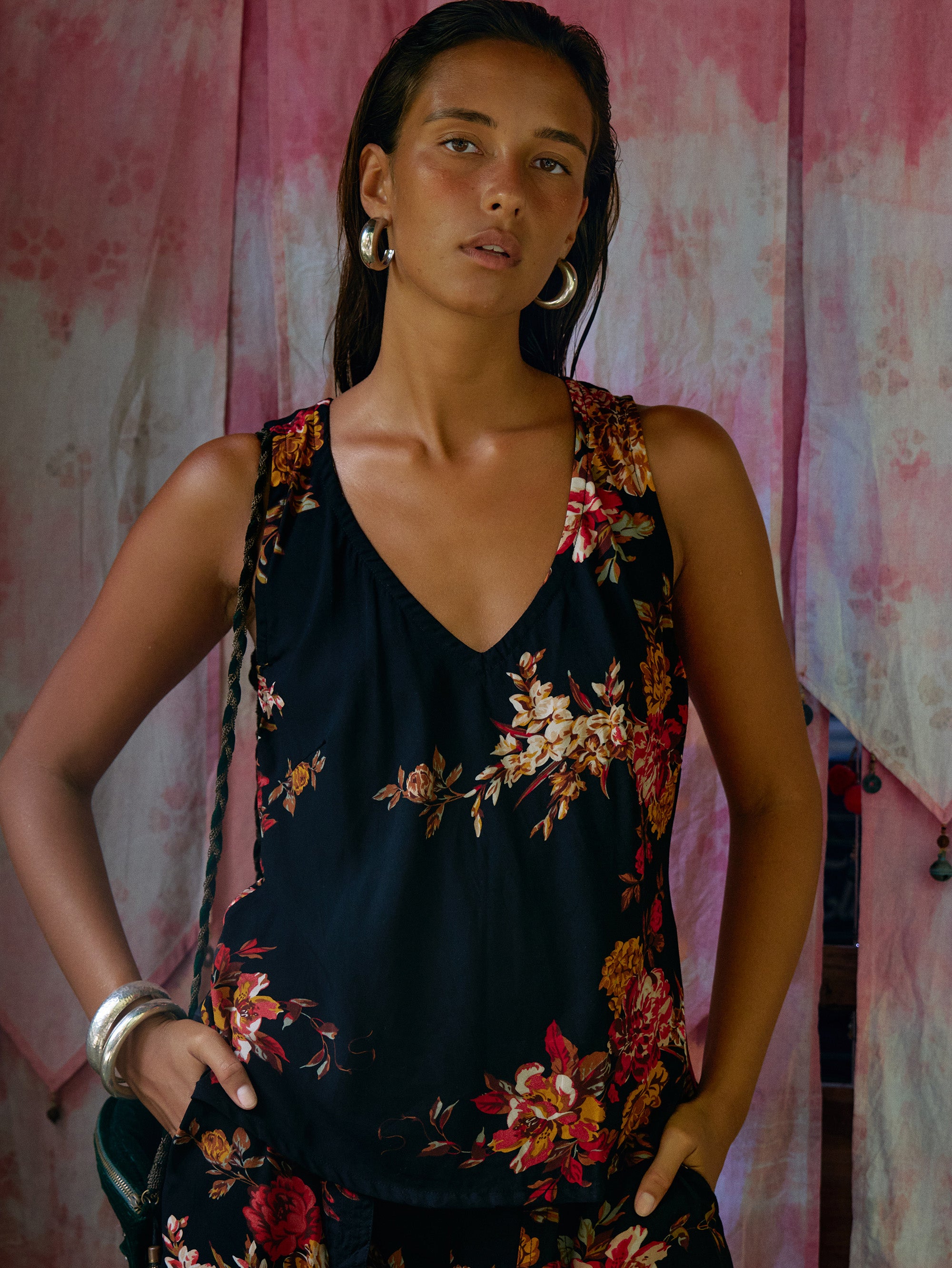Viv Tank | Senorita Rose - Saffron Road