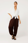 Manhattan Shirt | White Crinkle