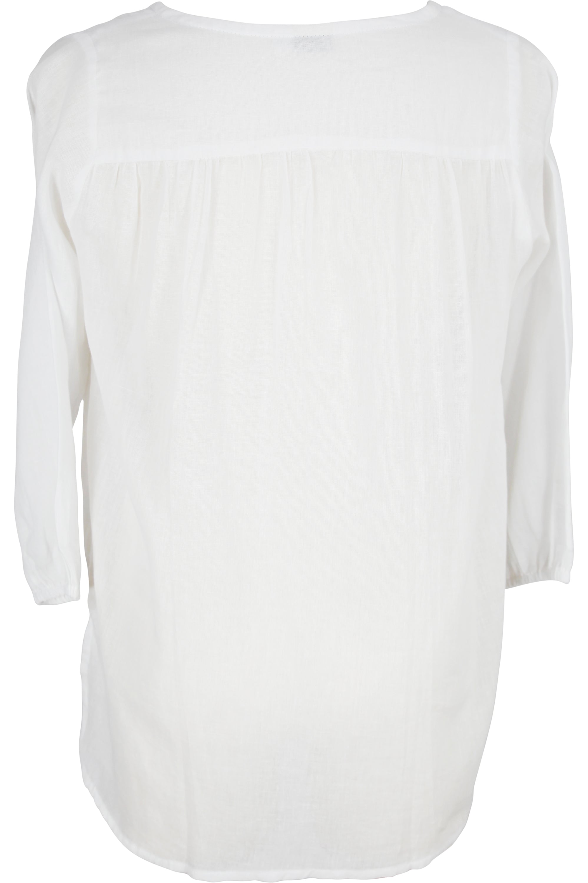 Bianca Top Cotton White - Saffron Road