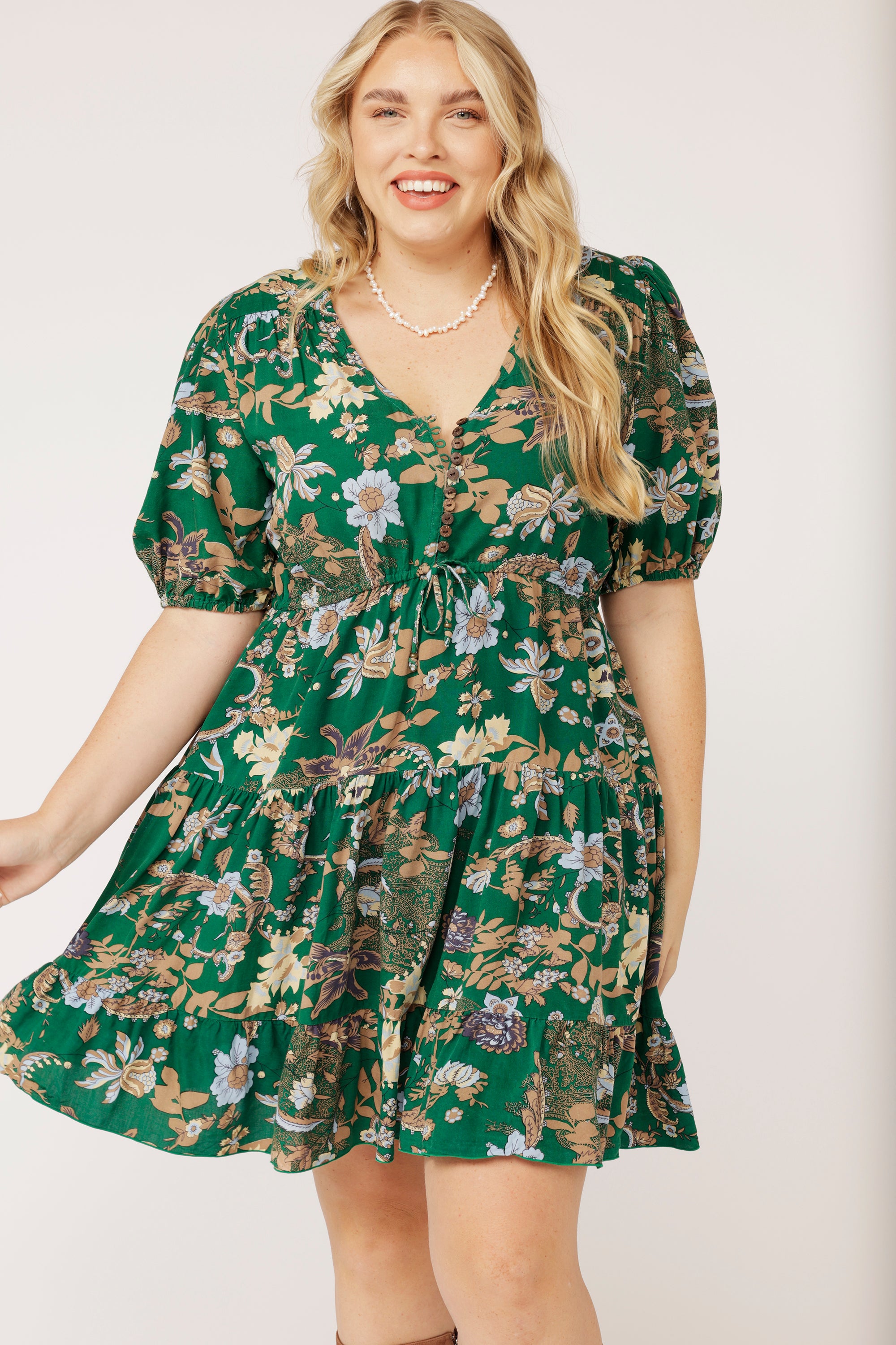 Boho Drifter MINI | Midnight Garden Green - Saffron Road